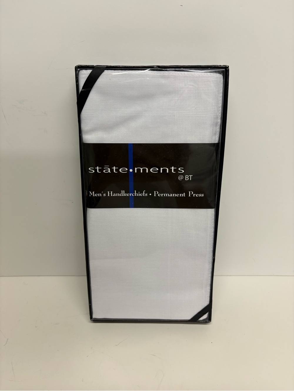 Statements Men's White Handkerchiefs White New In Box